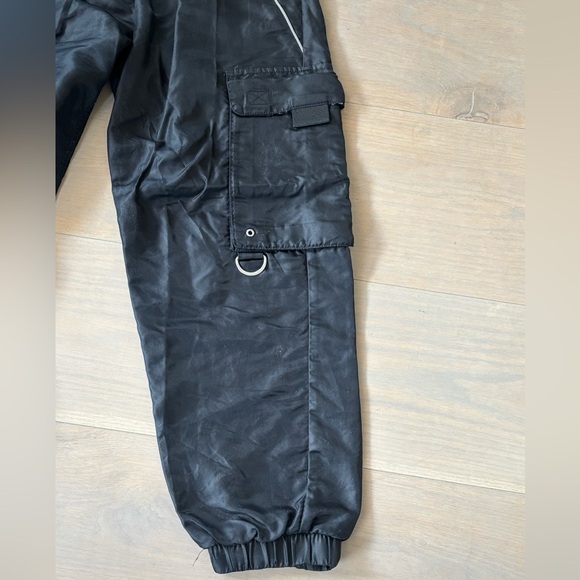 Urban Outfitters Black Katya Belted
Nylon Cargo Utility Y2K Pants - Picture 2 of 4